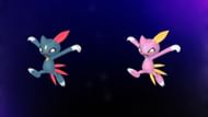 Regular and Shiny Sneasel (Image via TPC)